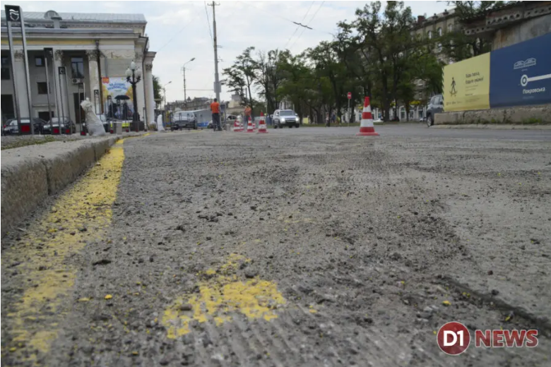 Разметку пришлоь менять - фото: d1.ua